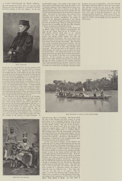Una viaggiatrice in Africa occidentale da English Photographer