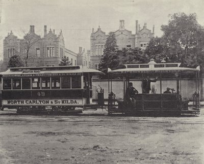 Un tram di Melbourne da English Photographer