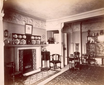 Una casa di Norman Shaw a Hampstead da English Photographer