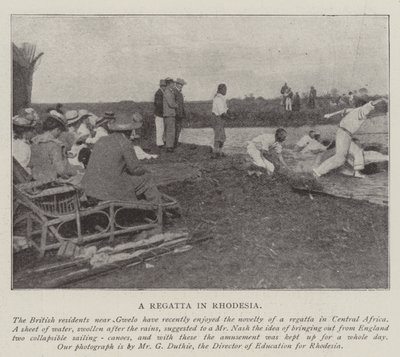 Una regata in Rhodesia da English Photographer