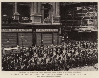 Una reliquia del medioevo, la processione del Corpus Domini a Vienna da English Photographer