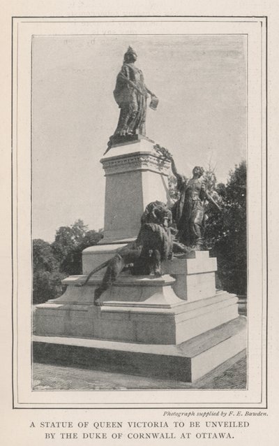 Una statua della regina Vittoria sarà inaugurata dal duca di Cornovaglia a Ottawa da English Photographer