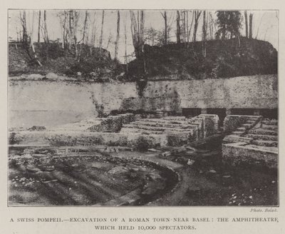 Una Pompei svizzera, scavo di una città romana vicino a Basilea, l