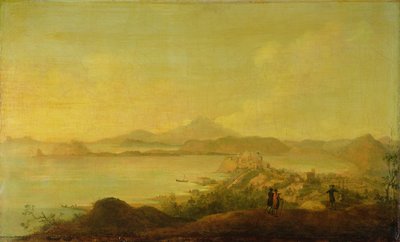 Una vista della costa vicino a Napoli durante il Grand Tour da English Photographer