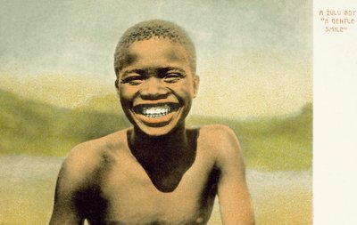 Un ragazzo Zulu, un sorriso gentile da English Photographer