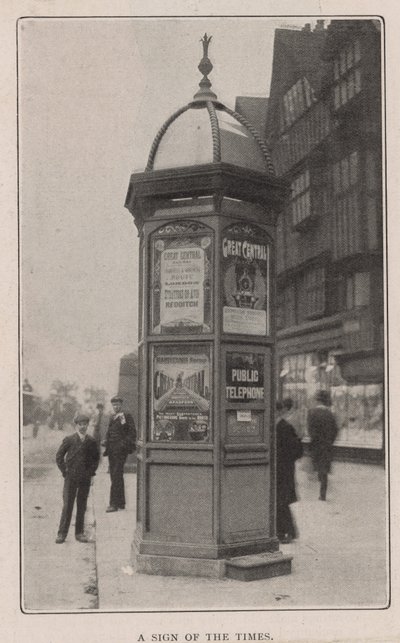 Un telefono pubblico da English Photographer