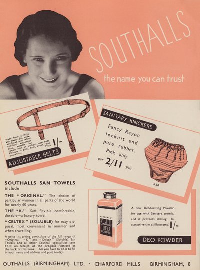 Pubblicità per prodotti sanitari Southalls da English Photographer