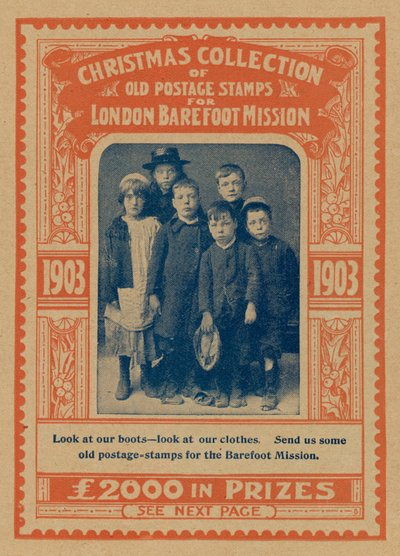 Pubblicità per la London Barefoot Mission da English Photographer