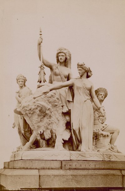 Albert Memorial, South Kensington, Londra da English Photographer