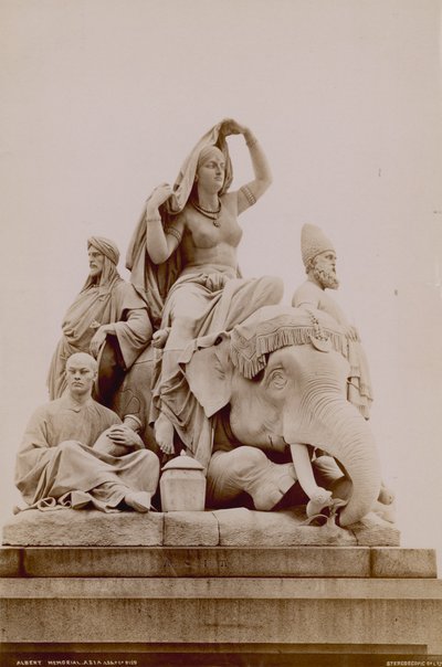 Albert Memorial, South Kensington, Londra da English Photographer