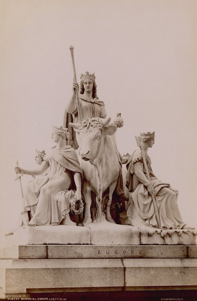 Albert Memorial, South Kensington, Londra da English Photographer