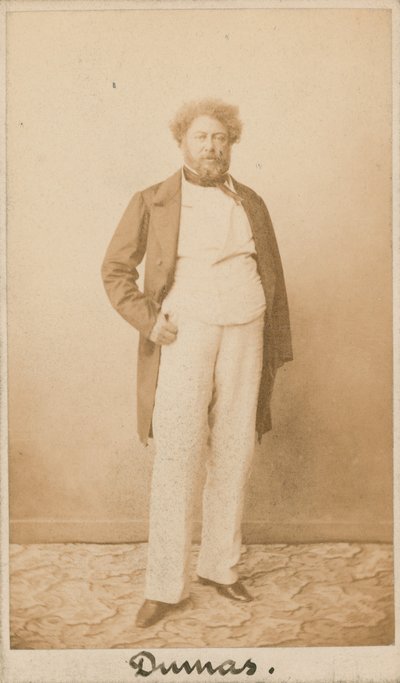 Alexandre Dumas da English Photographer