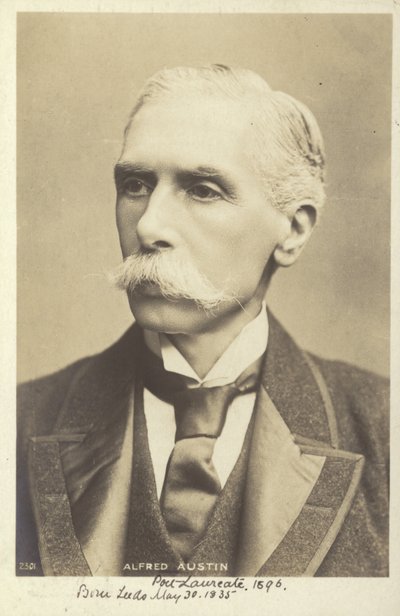 Alfred Austin (1835-1913), poeta inglese da English Photographer