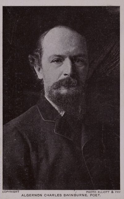 Algernon Charles Swinburne da English Photographer