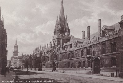 Tutti i Santi, Santa Maria e All Souls College da English Photographer