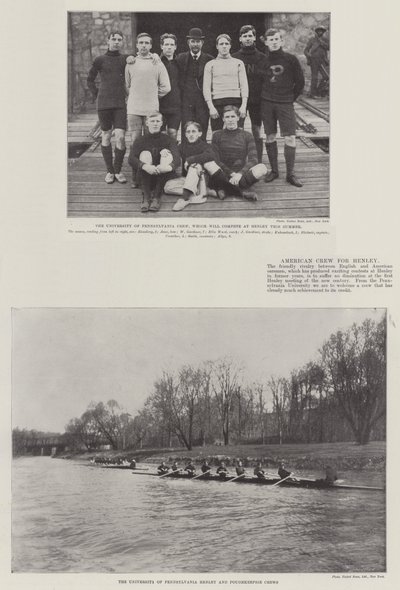 Equipaggio americano per Henley da English Photographer