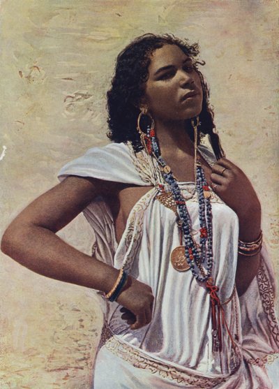 Una donna araba (foto in bianco e nero) da English Photographer