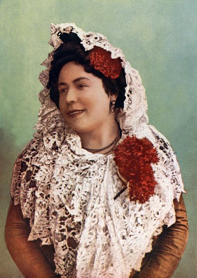 Donna andalusa (foto a colori) da English Photographer
