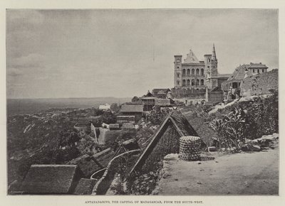 Antananarivo, la capitale del Madagascar, da sud-ovest da English Photographer