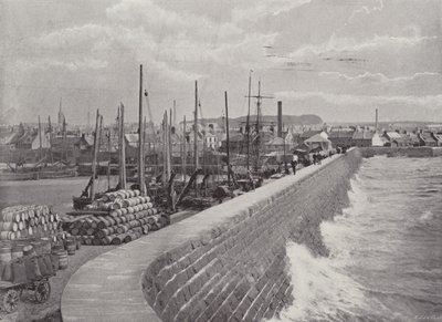 Arbroath, Il Muro di Protezione da English Photographer