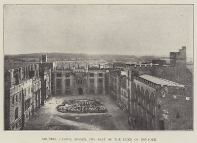 Castello di Arundel, Sussex, la residenza del Duca di Norfolk da English Photographer
