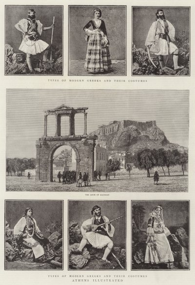 Atene illustrata da English Photographer