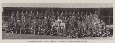 I catturatori di Bai Bureh, la compagnia del capitano Goodwyn del reggimento dell