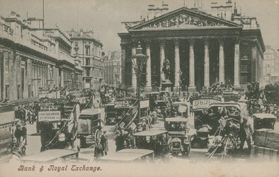 Bank e Royal Exchange, Londra da English Photographer