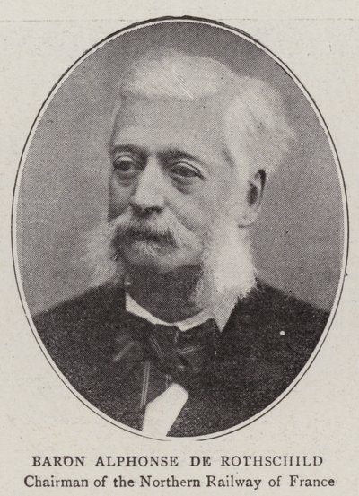 Barone Alphonse de Rothschild da English Photographer