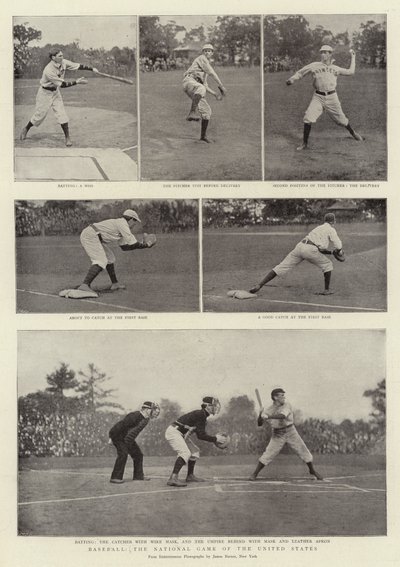 Baseball, il gioco nazionale degli Stati Uniti da English Photographer