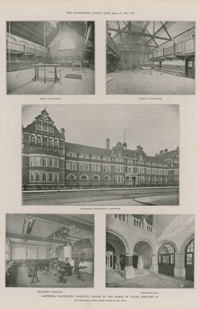 Istituto Politecnico di Battersea da English Photographer