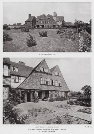 Berrydown Court, Overton, Hampshire, Inghilterra da English Photographer