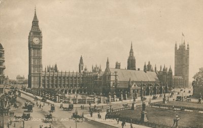 Big Ben, Palazzo del Parlamento da English Photographer