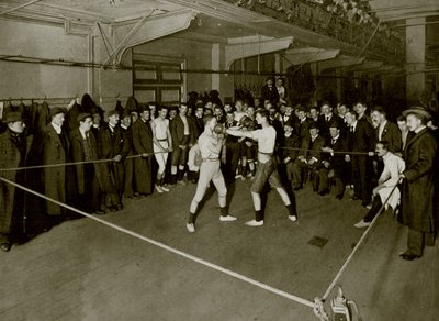 Boxe al Regent Street Polytechnic da English Photographer