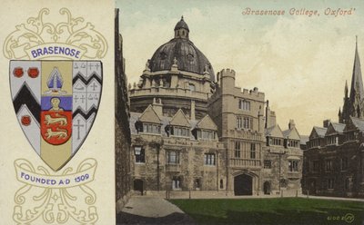 Brasenose College, Oxford da English Photographer