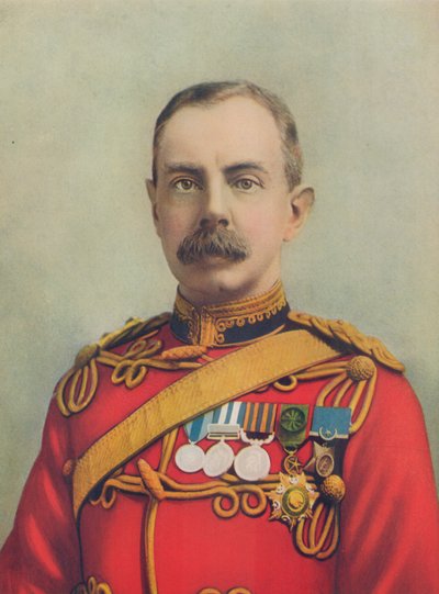 Tenente Colonnello H. C. O. Plumer. Comandante a Tull, Rhodesia da English Photographer