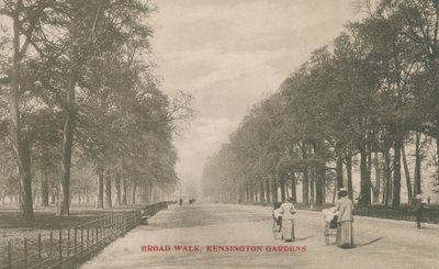 Broad Walk, Kensington Gardens da English Photographer