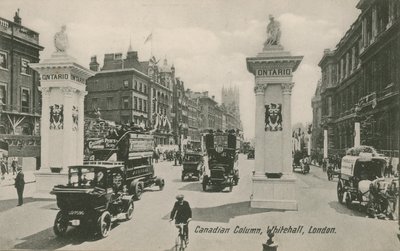 Colonna canadese, Whitehall, Londra da English Photographer