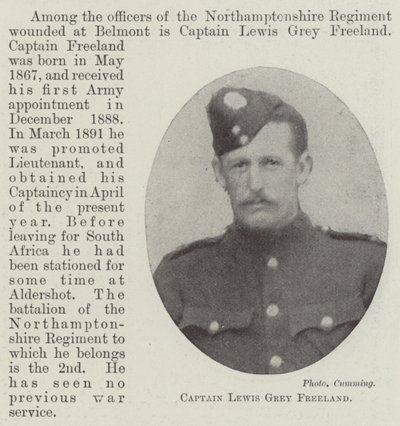 Capitano Lewis Grey Freeland da English Photographer