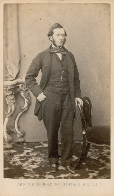 Capitano Sir Leopold McClintock da English Photographer