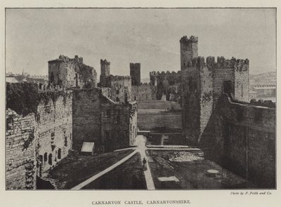 Castello di Carnarvon, Carnarvonshire da English Photographer