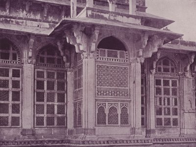 Finestra intagliata, Gwalior da English Photographer