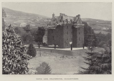Castello di Leod, Strathpeffer, Cromartyshire da English Photographer
