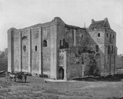 Castle Rising (foto in b/n) da English Photographer