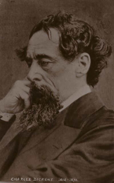 Charles Dickens (1812-1870), romanziere inglese da English Photographer