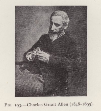 Charles Grant Allen (1848-1899), ritratto da English Photographer