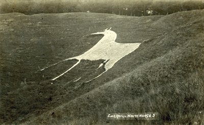 Cavallo Bianco di Cherhill da English Photographer