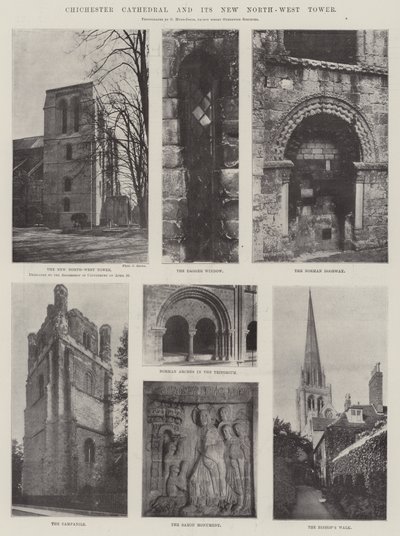 Cattedrale di Chichester e la sua nuova torre nord-ovest da English Photographer