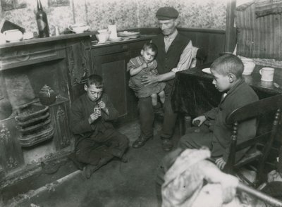 Povertà infantile, Londra da English Photographer