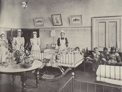 Reparto pediatrico, ospedale di Launceston da English Photographer